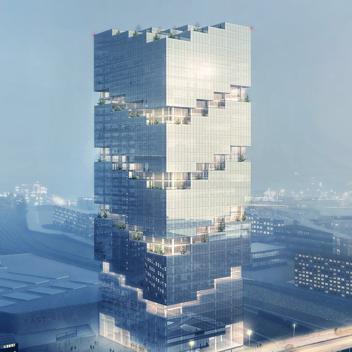 Amazon To Anchor East Side Tower In Berlin Big 品素品设计