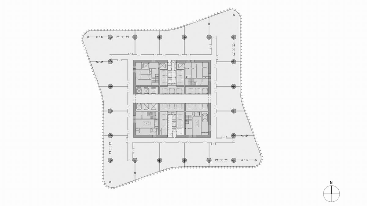 郑州郑东绿地中心双塔落成gmparchitects