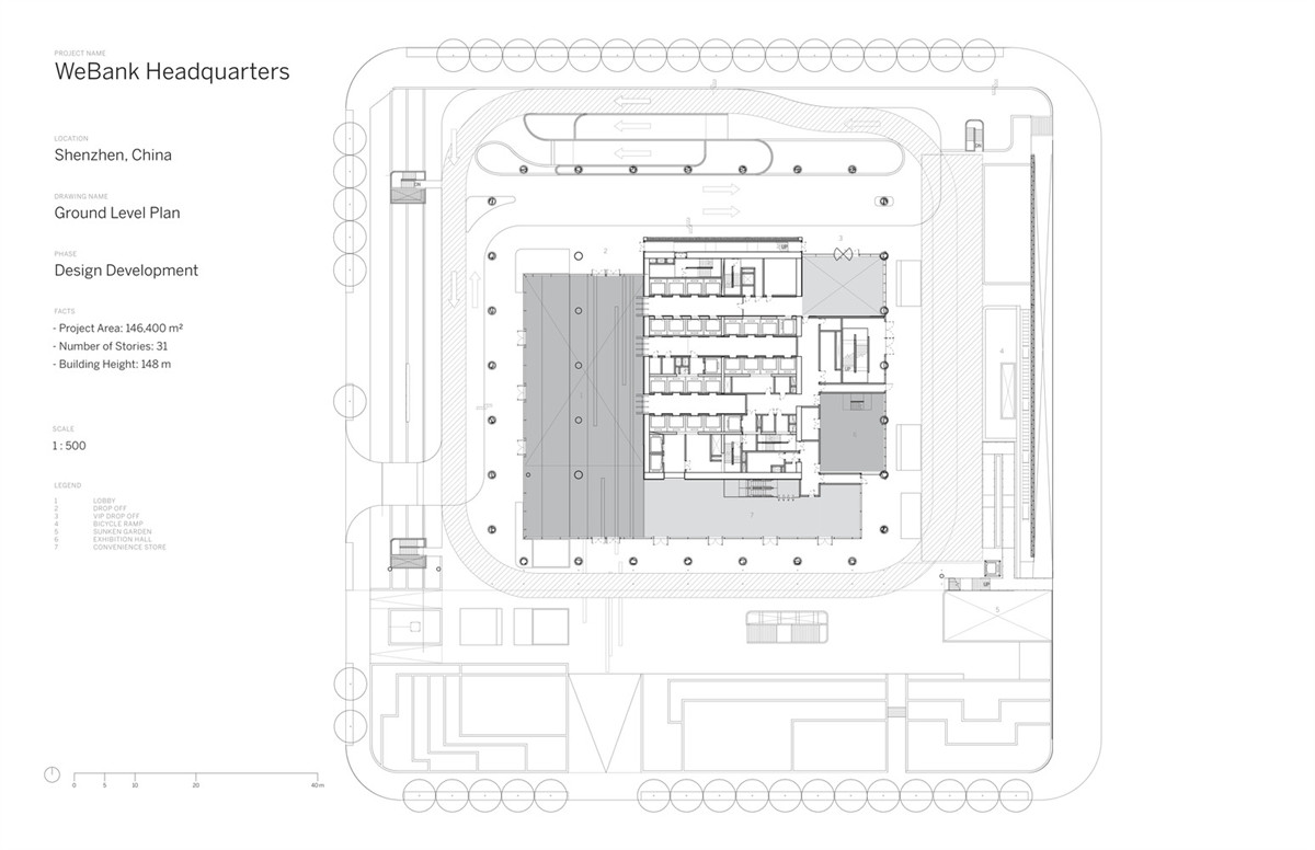 微众银行新总部大楼建成,深圳前海 | SOM - 品素品设计