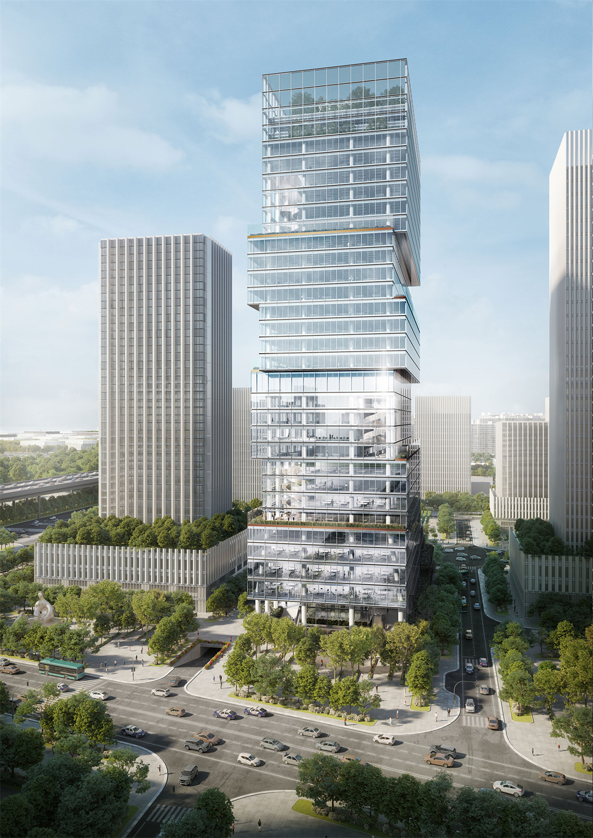 深圳湾区产业投资大厦 | jkp architects - 品素品设计