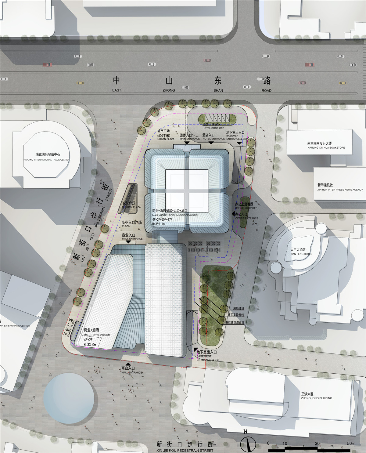 南京新街口苏宁广场 | aedas