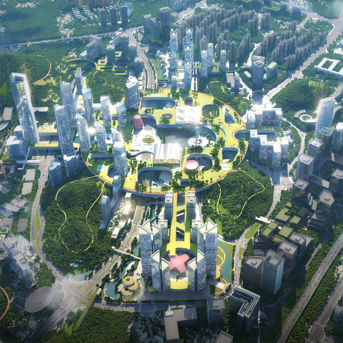 广州黄埔科学城城市设计 | 局内设计