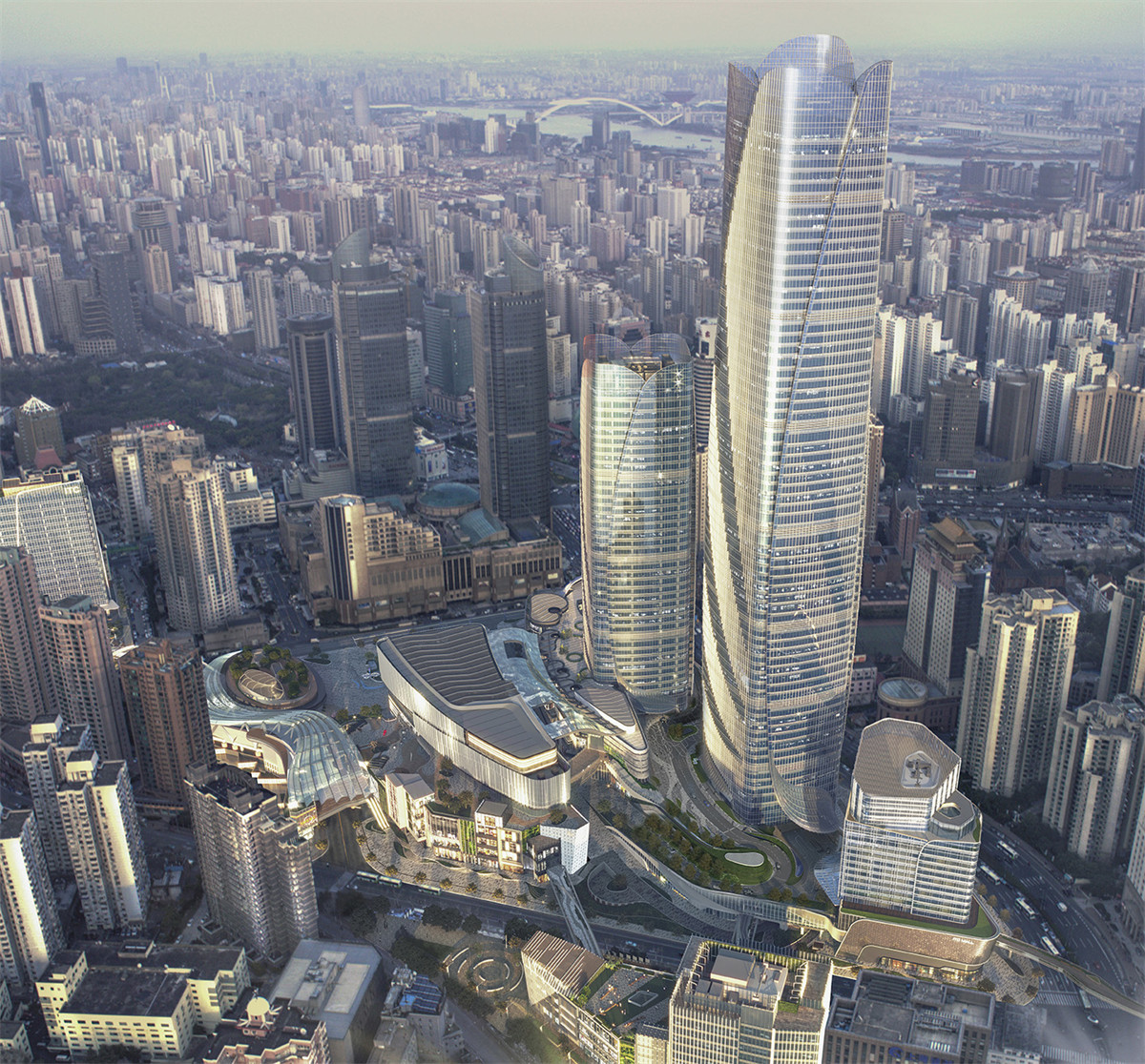 上海徐家汇中心 | Lead8, P&T Architects - 品素品设计