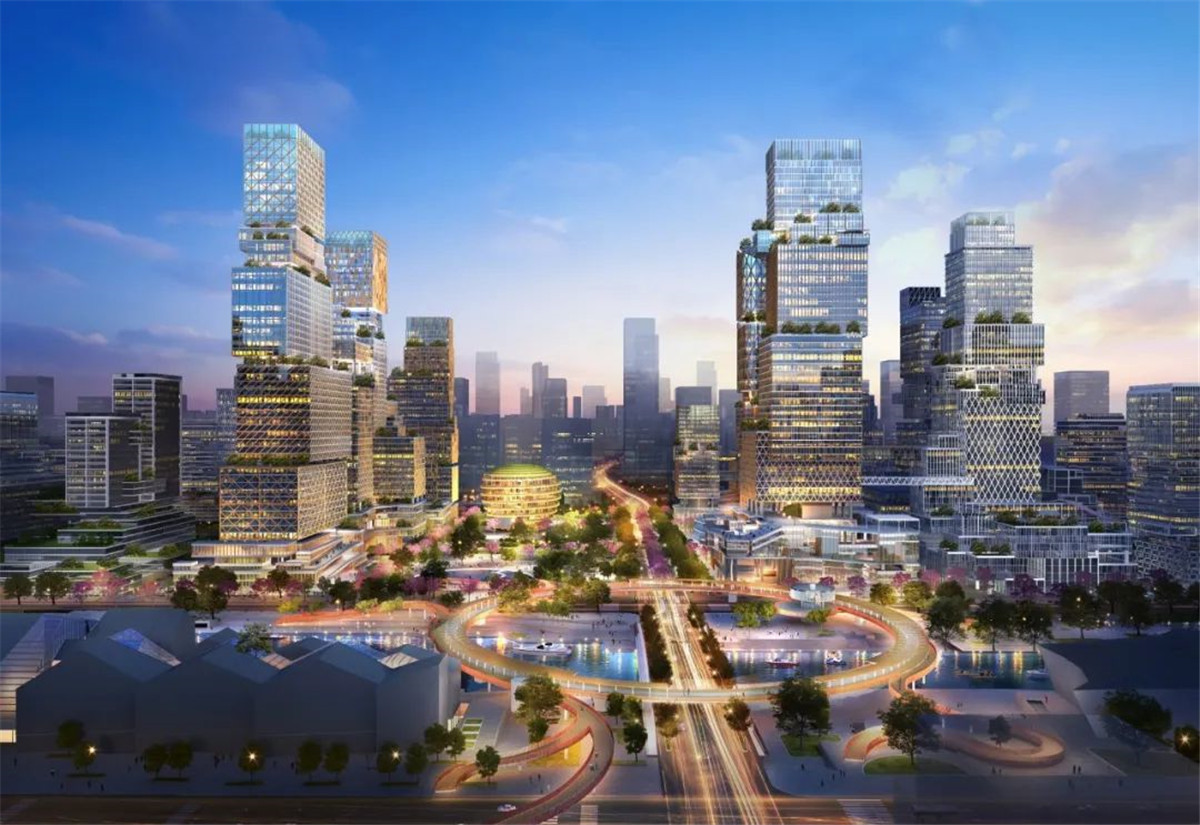 杭州钱塘湾未来总部基地城市设计国际竞赛 | 中国建筑设计研究院有限