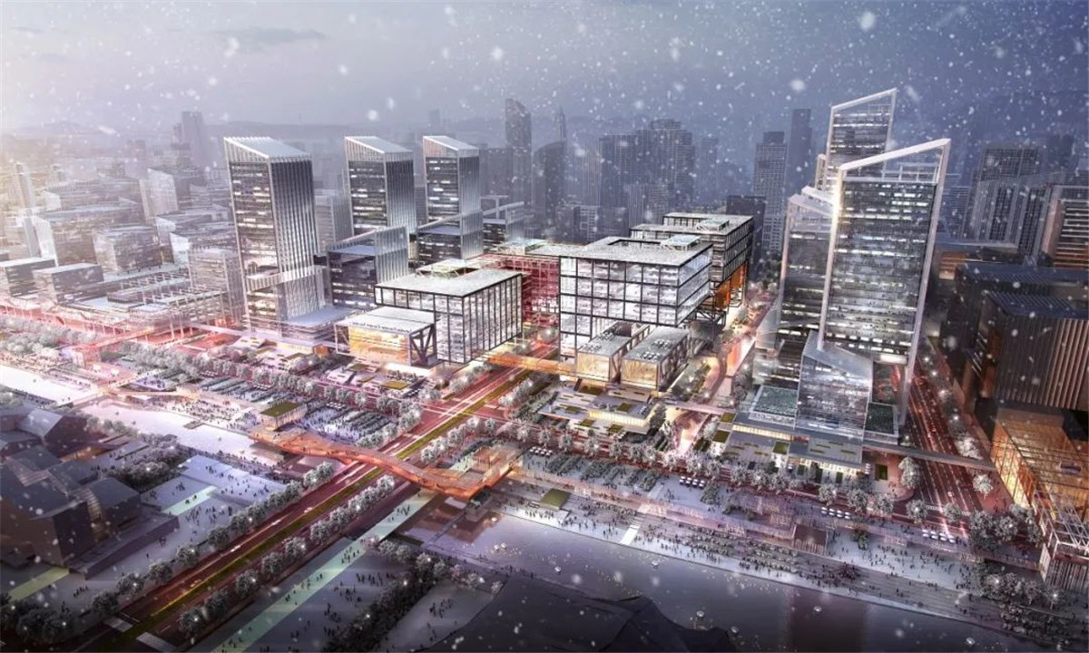 杭州钱塘湾未来总部基地城市设计国际竞赛 | 中国建筑设计研究院有限公司 、ISA-Internati - 品素品设计