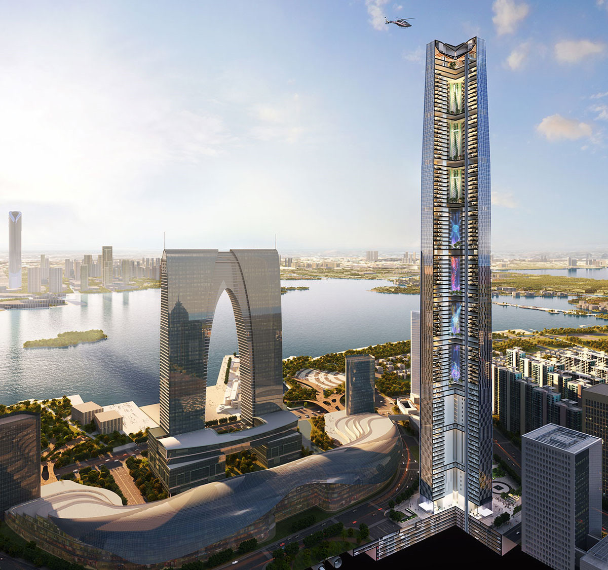 中国在建最高摩天楼！高499米！苏州中南中心——世界级城市超级综合体来了！ - 土木在线