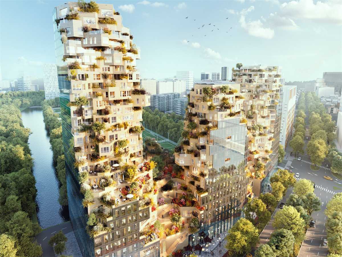 城市山谷valley阿姆斯特丹mvrdv