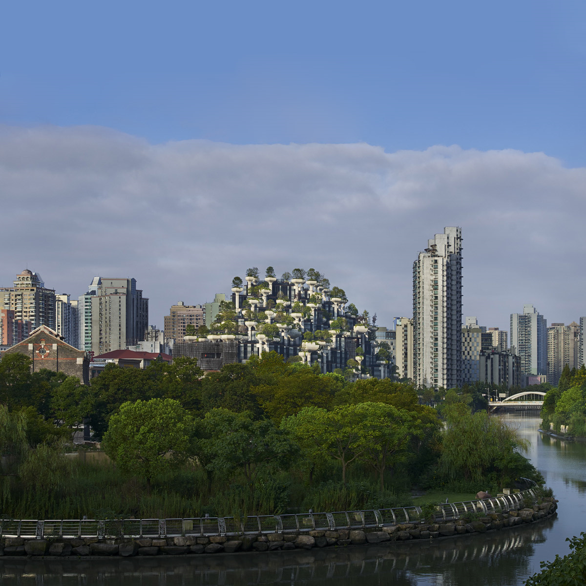 天安1000 trees,上海 Heatherwick Studio 品素品设计