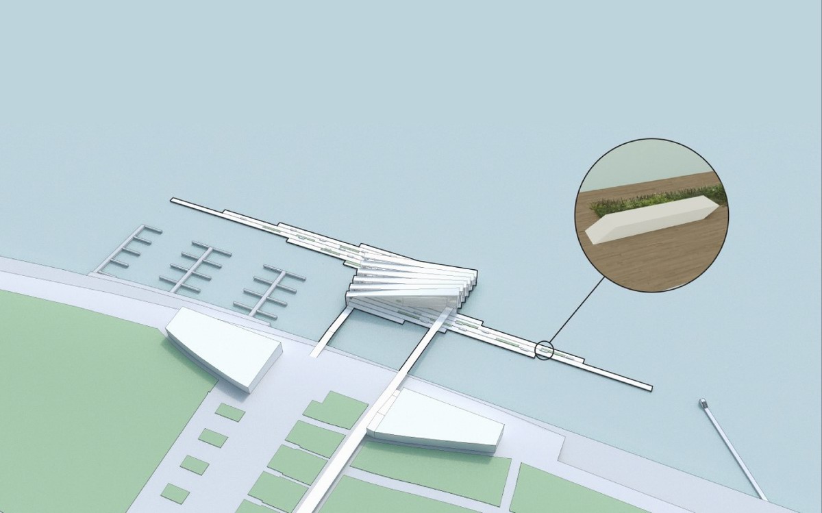 HAN RIVER TRANSPORTATION HUB - 品素品设计