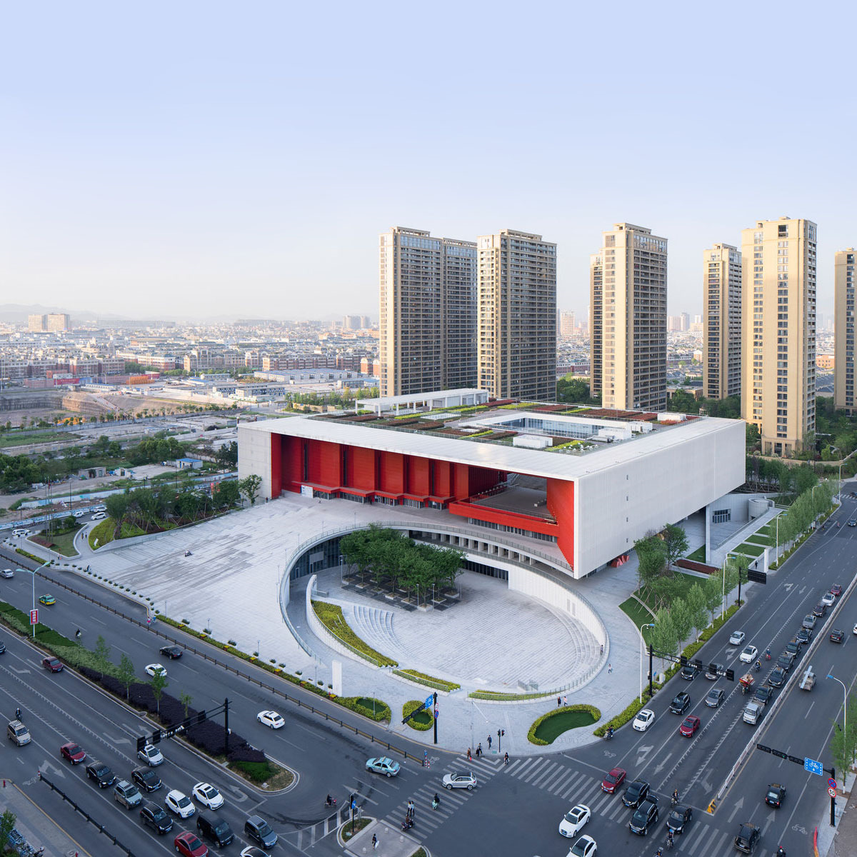 义乌市文化广场 | 浙江大学建筑设计研究院