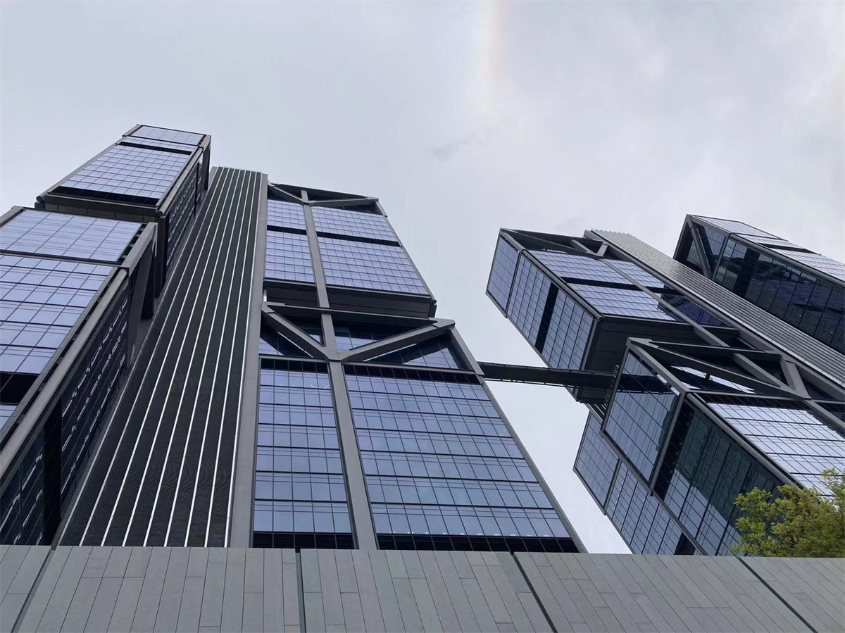 深圳留仙洞总部基地最新建设的超高层立面库 - 品素品设计