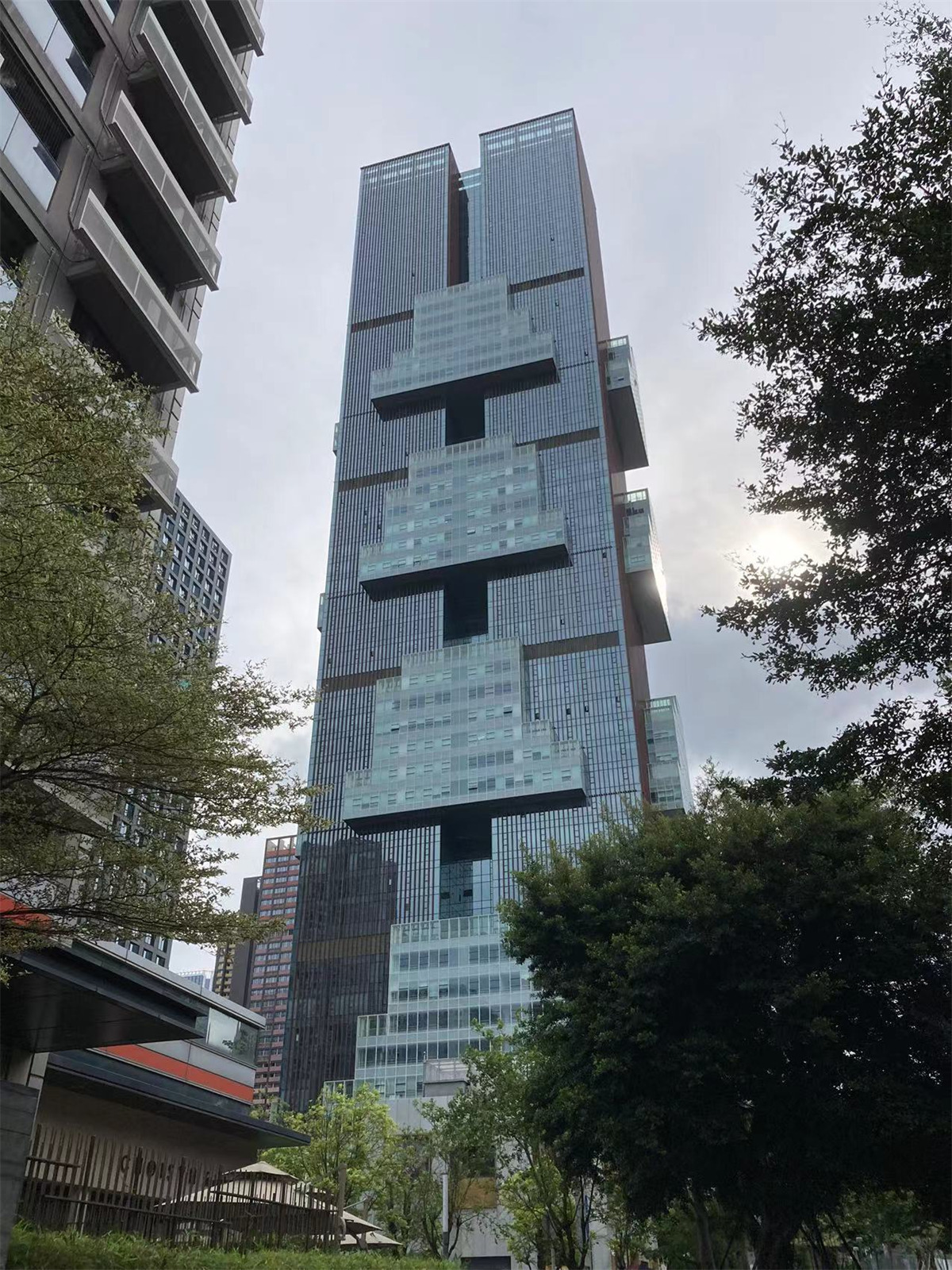 深圳留仙洞总部基地最新建设的超高层立面库 - 品素品设计