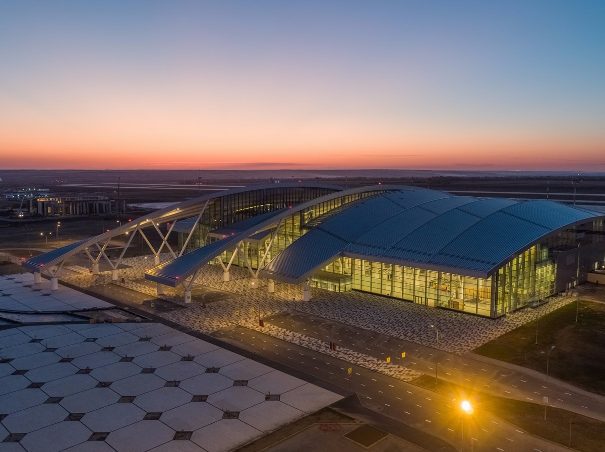 platov airport, rostov-on-don, russia