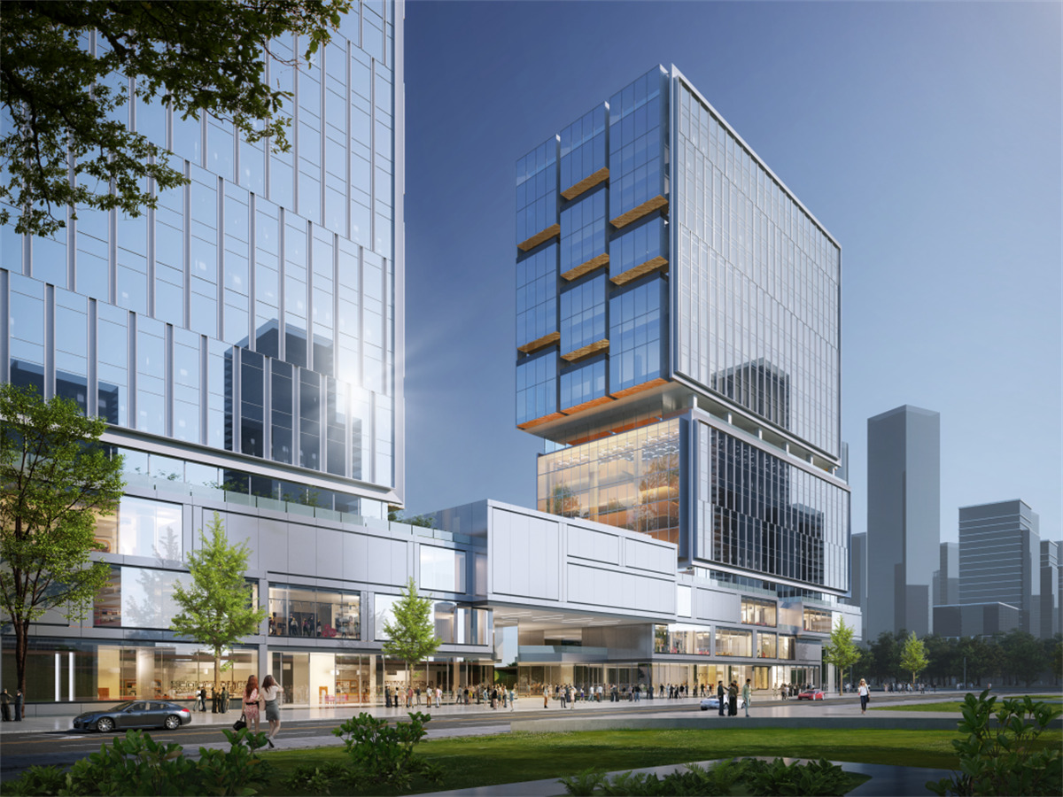 中标成都交子公园金融商务区大楼方案 | schneider+schumacher - 品素品设计