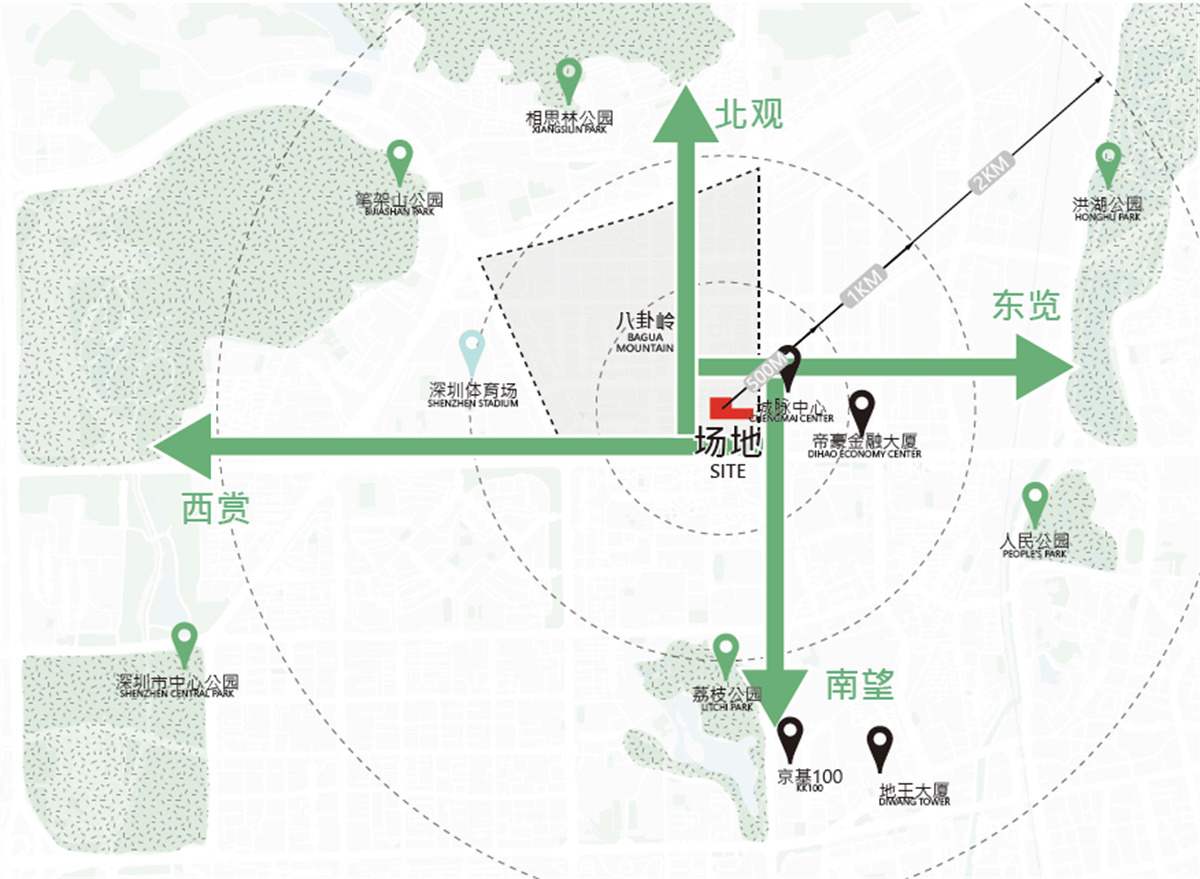 赢得深圳八卦岭产业园城市更新方案（高密度城市活力汇聚的自然之冠）| Aedas - 品素品设计