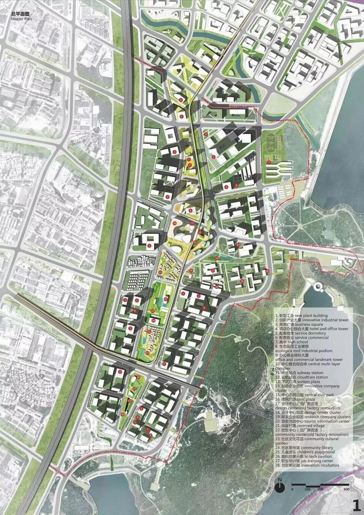 新桥东片区重点城市更新单元城市设计国际咨询的最终评审结果 - 品素品设计