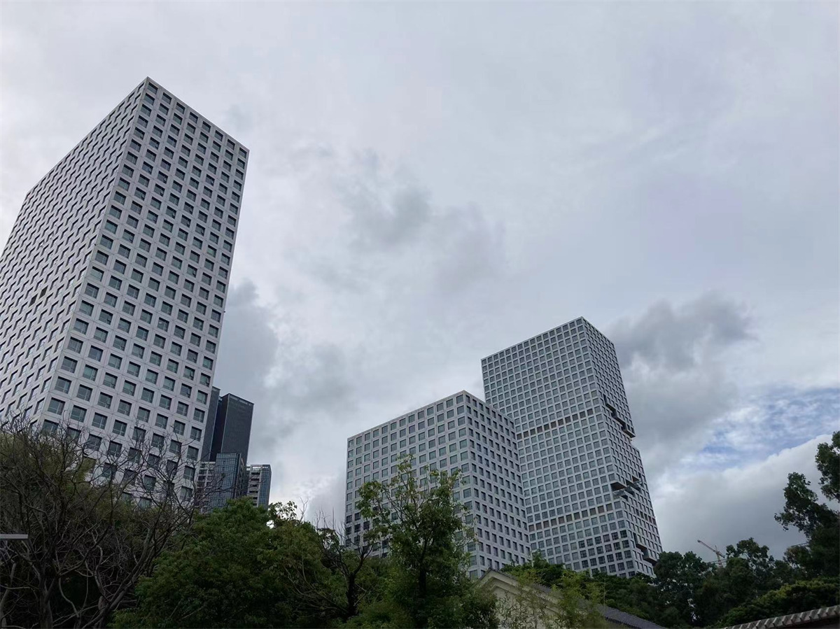 深圳留仙洞总部基地最新建设的超高层立面库 - 品素品设计